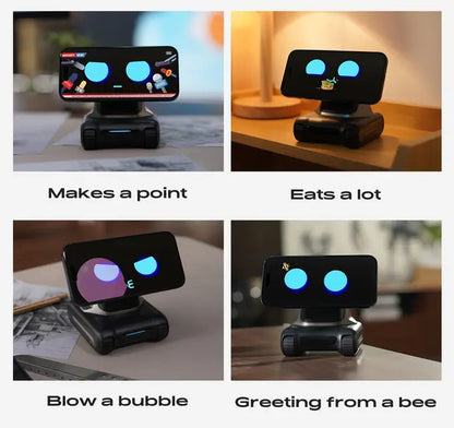 looi robot smartphone looi robot chatgpt large model English voice dialogue visual recognition interactive smart toy gift