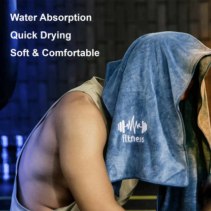 42*95cm Microfiber Gym Yoga Exercise Swimming Fitness Towel Fast Drying Cooling Towel Beach Running Body Non-slip Sports Sweat