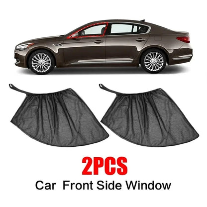 BreezeGuard Rear Window Mesh Sunshade Set