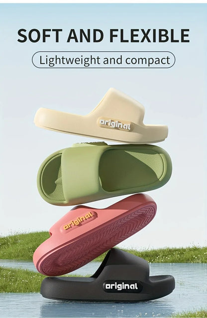 Men's & Women's Anti-Slip EVA Flip Flops - Lightweight Quick-Dry Comfortable Durable Slippers, All-Season Indoor Outdoor Beach