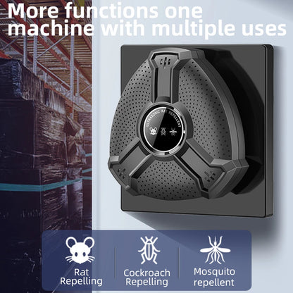Intelligent Ultrasonic Rodent Repellent High-power Warehous Kitchen To Drive Away Mice And Cockroaches Household Use