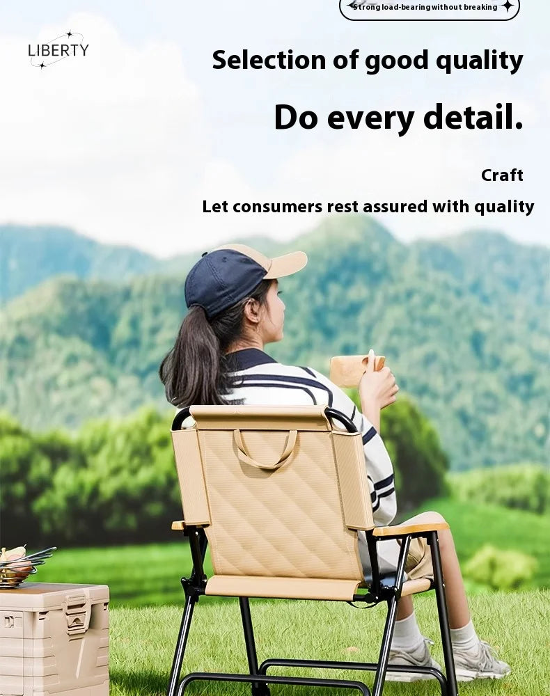 Gianxi Outdoor Foldable Chair Portable Kemet Chair Picnic Table And Chair Beach Chair Ultra Light Camping Chair Chair Beach