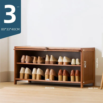 Imitation rattan woven shoe cabinet, simple shoe rack at the door of the home, economical, good-looking indoors