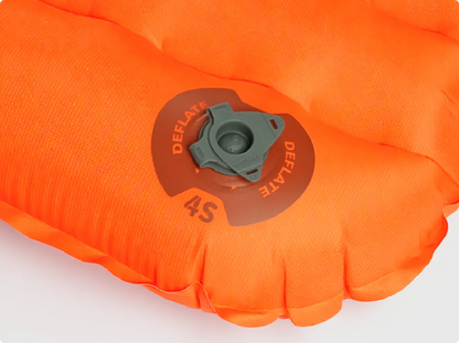 FLEXTAIL TINY SLEEPING PAD R05 – 196cm Insulated Sleeping Pad, R 5.6 Inflatable Air Mat, 4 Seasons Outdoor Camping Air Mattress