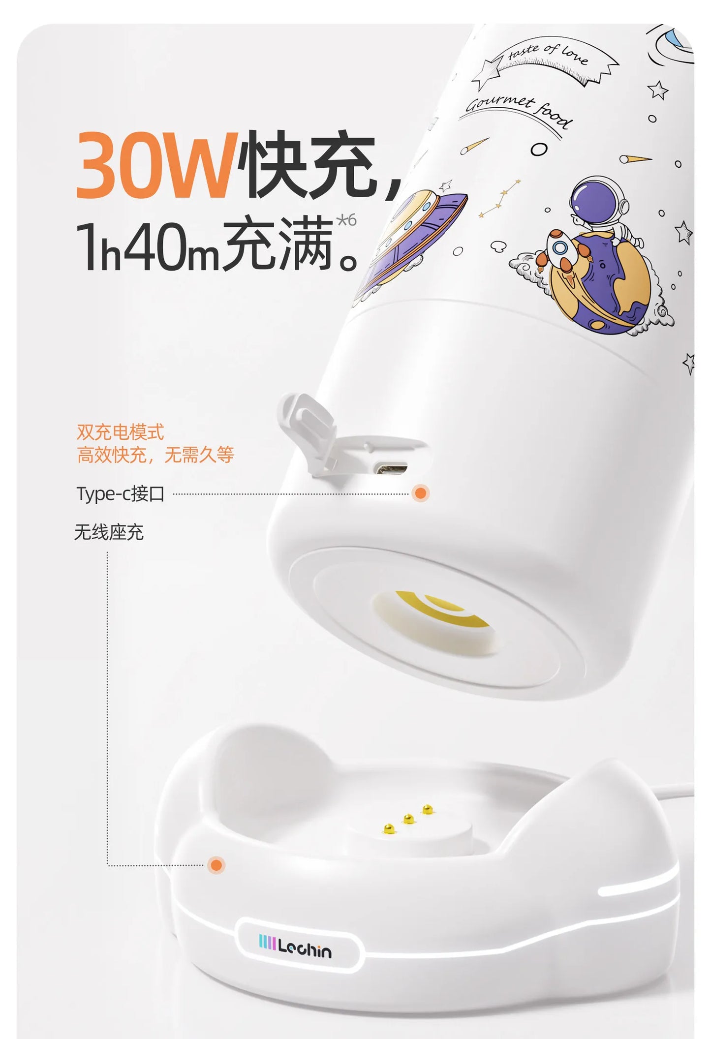 Wireless TemperatureControlled Cup, Portable Baby Bottle Warmer and Travel Kettle, Compact Water Heater, Quick Heat Bottle