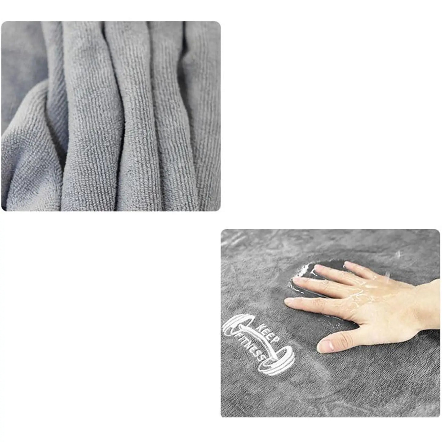 42*95cm Microfiber Gym Yoga Exercise Swimming Fitness Towel Fast Drying Cooling Towel Beach Running Body Non-slip Sports Sweat