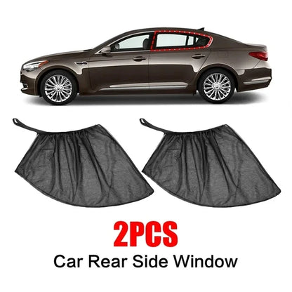 BreezeGuard Rear Window Mesh Sunshade Set