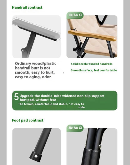 Gianxi Outdoor Foldable Chair Portable Kemet Chair Picnic Table And Chair Beach Chair Ultra Light Camping Chair Chair Beach