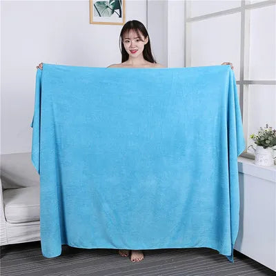 150X200CM LargeTowels thickening beauty salons Bath towels quick drying are soft skin friendly   hotel massage Beach Towels