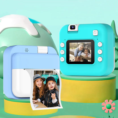 Children Digital Camera Photography Instant Print Camera for Kids Thermal Print Camera Photo Printing Video Toys With 32G Card