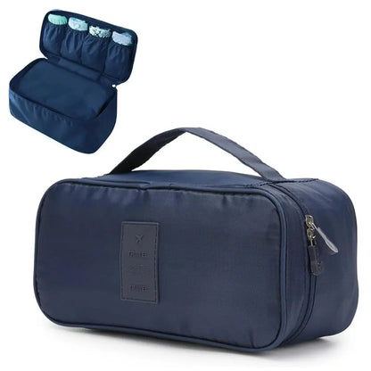 Portable Travel Storage Bag Multi-function Bra Underwear Organizer Bags Toiletry Cosmetic Case for Outdoor Travel