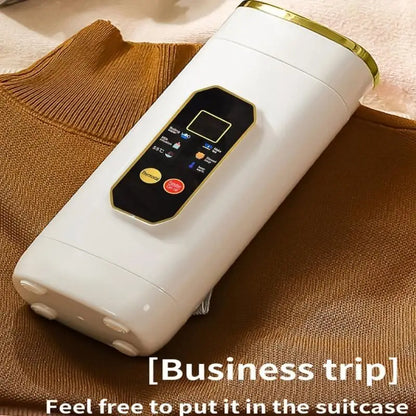 D0AB Electric Kettle 450ml/650ml Portable Water Boiler with 6 Temperature Control Stainless Steel Heating Cup for Travel