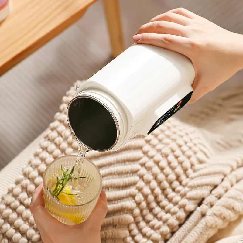 220V Electric Hot Kettle Portable Travel Heating Cup Multifunction Boiled Water Pot Smart Teapot Adjustable Temperature Kettle