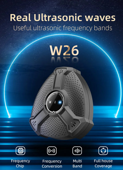 Intelligent Ultrasonic Rodent Repellent High-power Warehous Kitchen To Drive Away Mice And Cockroaches Household Use