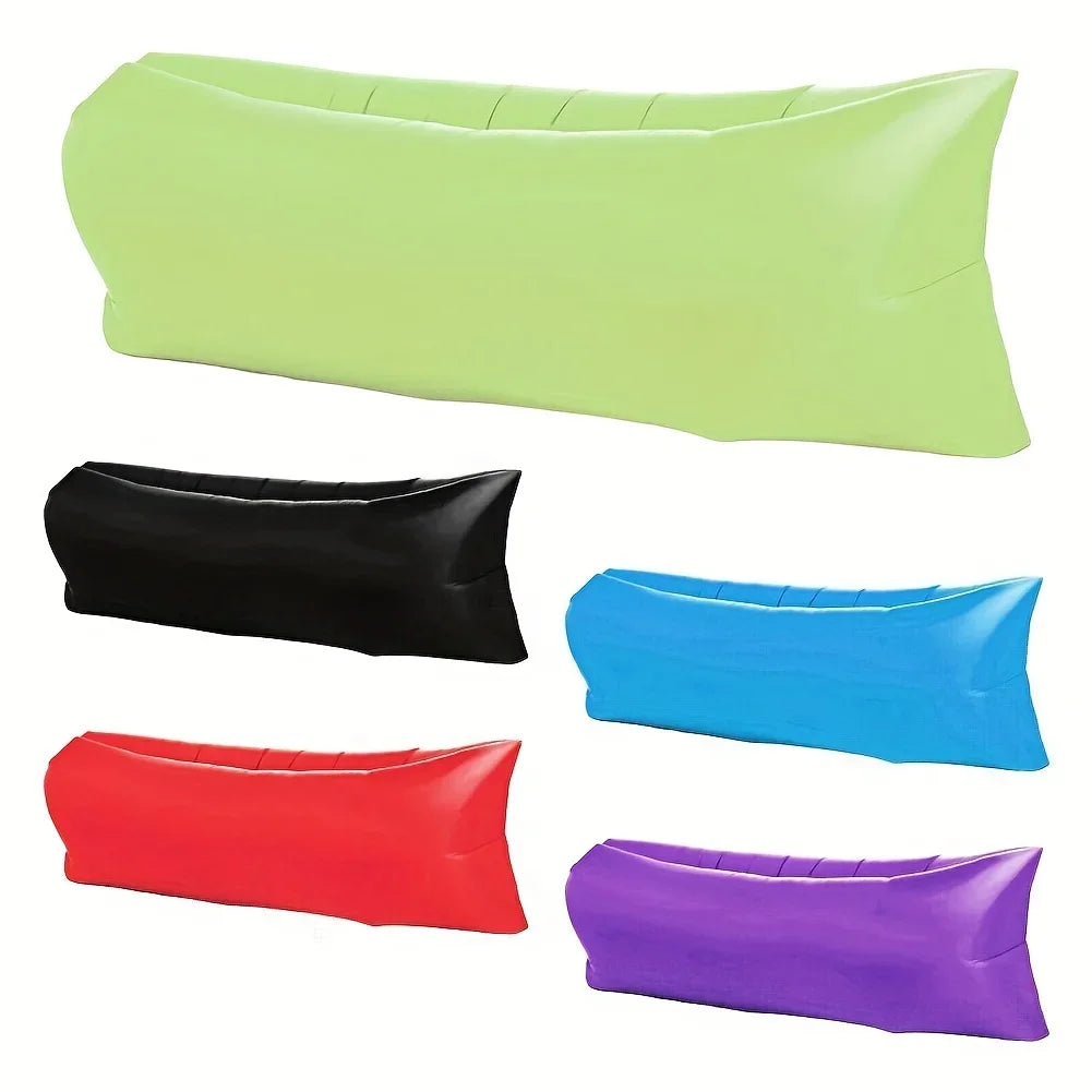 Recliner Air Lazy Inflatable Sofa Bag, Portable Camping Sofa Mattress, Music Festival Recliner