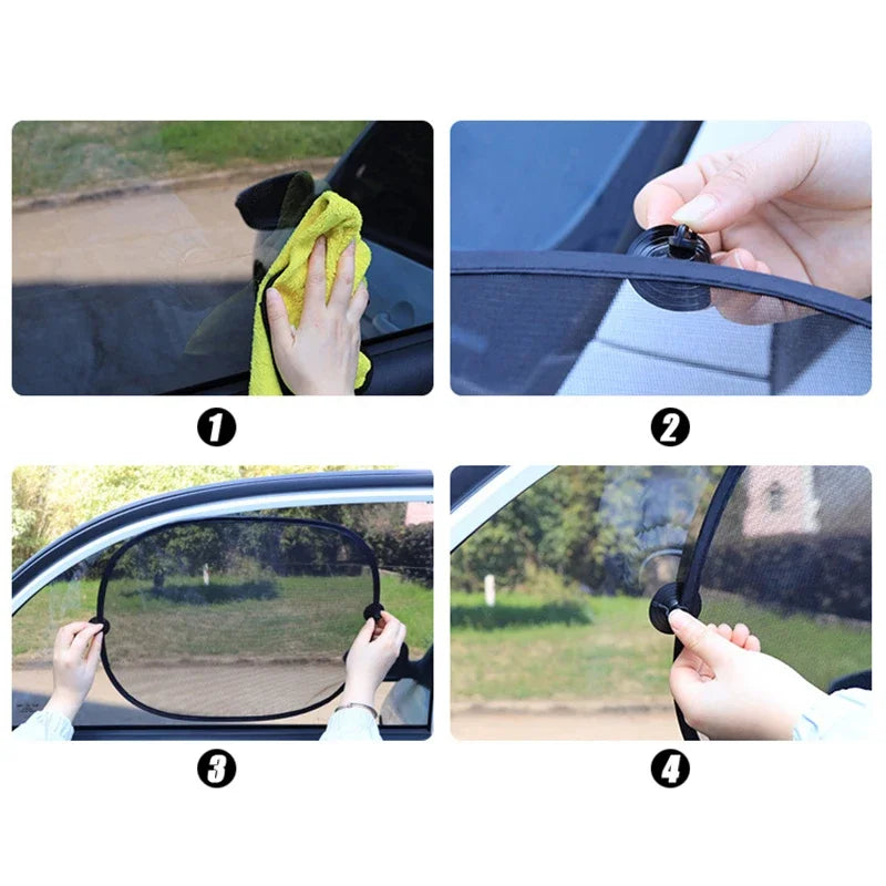 Solstice Foldaway Windshield Sunshade
