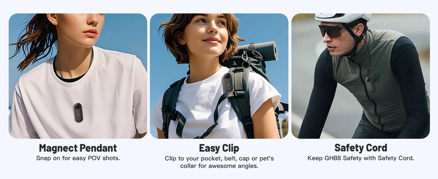 Mini Body Camera Helmet Handlebar Motorcycle Road Sport Cam Battery Body cam Full Hd Sports Action Wifi H88 camera