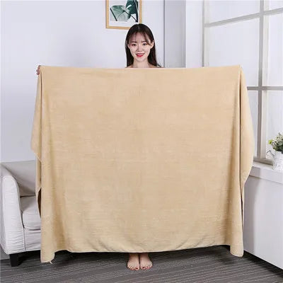 150X200CM LargeTowels thickening beauty salons Bath towels quick drying are soft skin friendly   hotel massage Beach Towels
