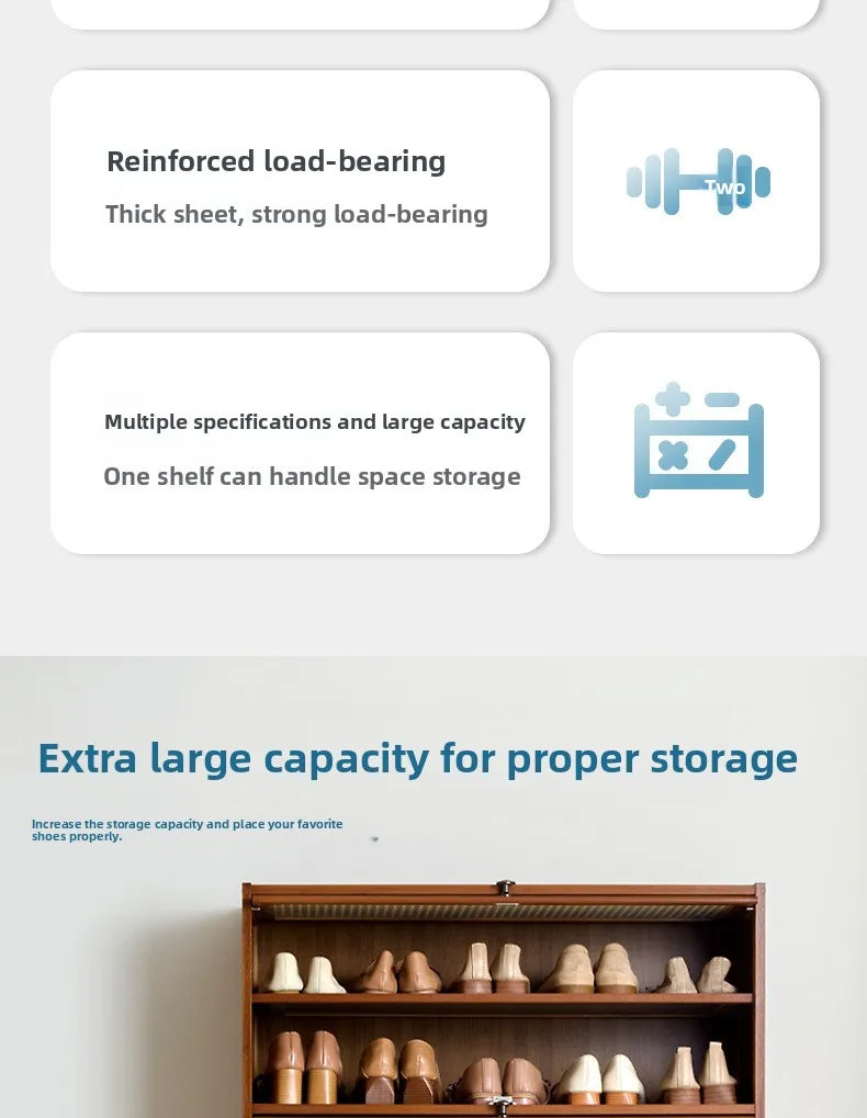 Imitation rattan woven shoe cabinet, simple shoe rack at the door of the home, economical, good-looking indoors