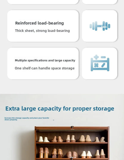 Imitation rattan woven shoe cabinet, simple shoe rack at the door of the home, economical, good-looking indoors