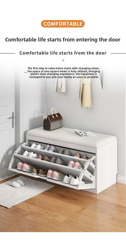 shoe changing stool tipping bucket sofa stool entering the door indoor shoe rack entering the home shoe cabinet