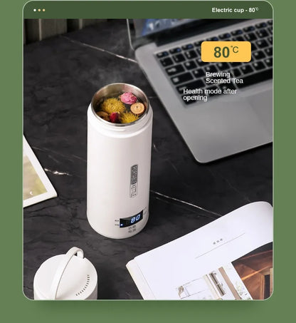 Travel Electric T Kettle Fast Boiling Water Portable baby Milk Warmer Kettle 304 Stainless Steel Thermo Kettles