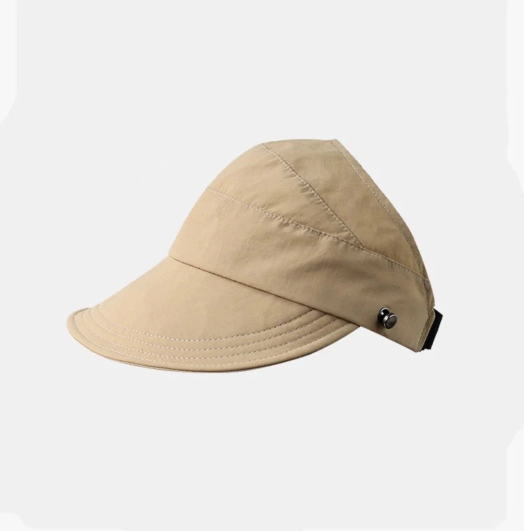 Quick Dry Hat Summer Empty Cap Women's Upgrade Can Hang Mask Outdoor Visor Thin Quick Dry Sunscreen Hat