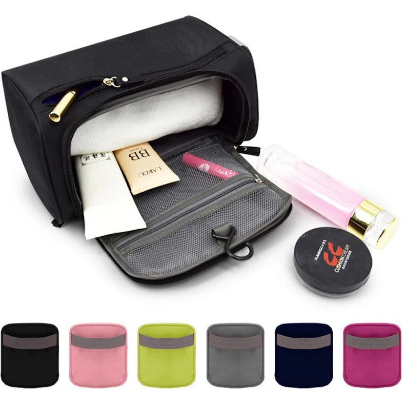 Travel Toiletry Bag Hanging Cosmetic Organizer Waterproof Large Capacity Makeup Wash Bag for Men Women