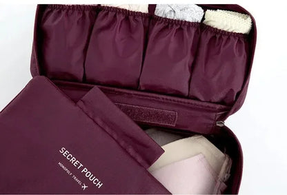 Portable Travel Storage Bag Multi-function Bra Underwear Organizer Bags Toiletry Cosmetic Case for Outdoor Travel