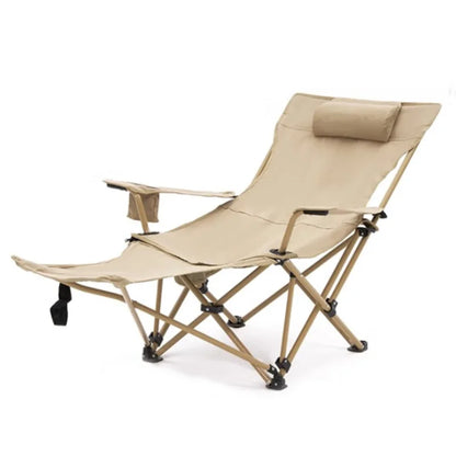 Outdoor Camping Folding Chair Portable Angle Adjustable Chaise Sun Beach loungers Garden Terrace Relax Recliner