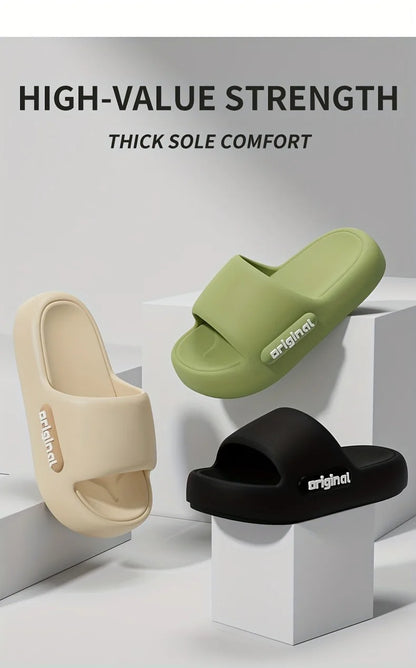 Men's & Women's Anti-Slip EVA Flip Flops - Lightweight Quick-Dry Comfortable Durable Slippers, All-Season Indoor Outdoor Beach