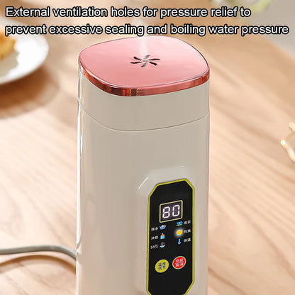220V Electric Hot Kettle Portable Travel Heating Cup Multifunction Boiled Water Pot Smart Teapot Adjustable Temperature Kettle