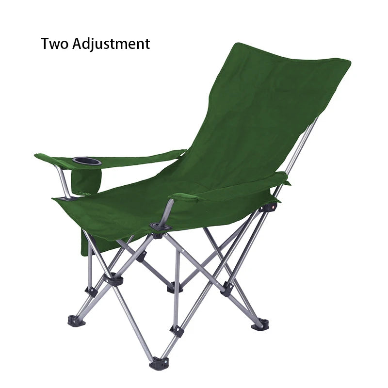 Outdoor Camping Folding Chair Portable Angle Adjustable Chaise Sun Beach loungers Garden Terrace Relax Recliner