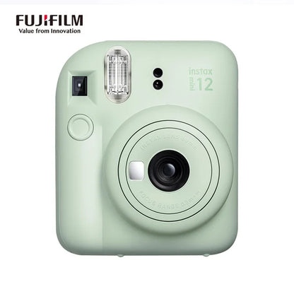 Genuine Fujifilm Instax Mini 12 Instant Camera With 20 Sheets Mini Film Paper Camera Shoulder Strap Bag Accessories Gift Suit