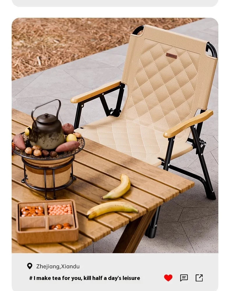 Gianxi Outdoor Foldable Chair Portable Kemet Chair Picnic Table And Chair Beach Chair Ultra Light Camping Chair Chair Beach