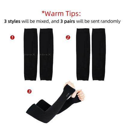 Cooling Breathable UV Protection Sleeves, Elastic Sunproof Arm Covers for Driving Golf Fishing Cycling Hiking Daily Sports Use