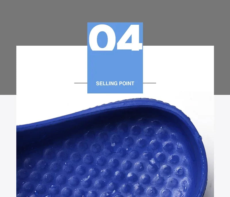 Men Shoes 2024 Beach Slippers Unisex Hollow Out Casual Women Beach Sandal Flip Flops Shoes Non-slip Size 36-45 Mens Slippers