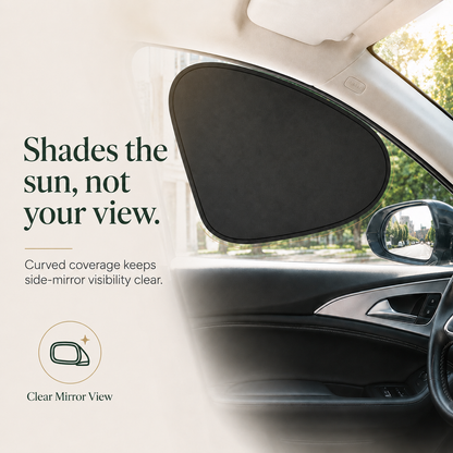 SolGuard Foldable Side Window Sunshade Set