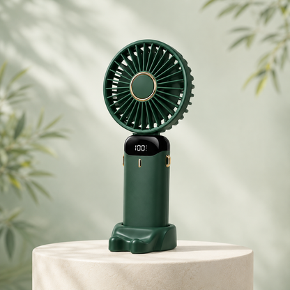 Soleil Foldaway Fan & Phone Stand