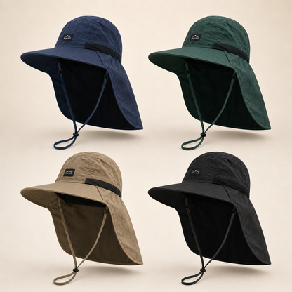 Trailshade Wide-Brim Neck Cover Hat