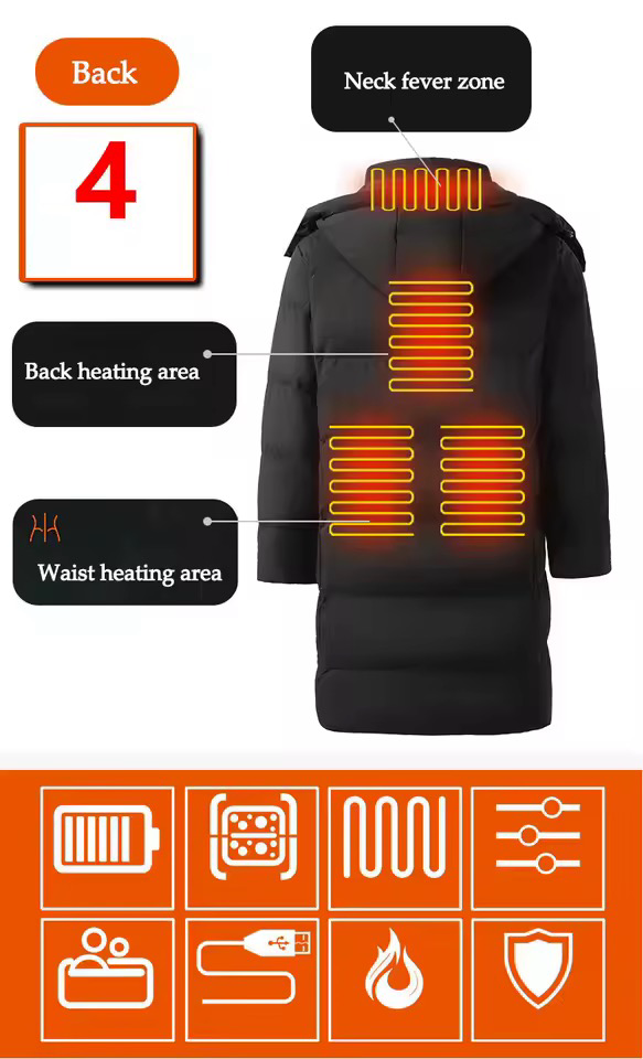 ❄️ UNISEX Winter Dominion™ Smart Heated Jacket