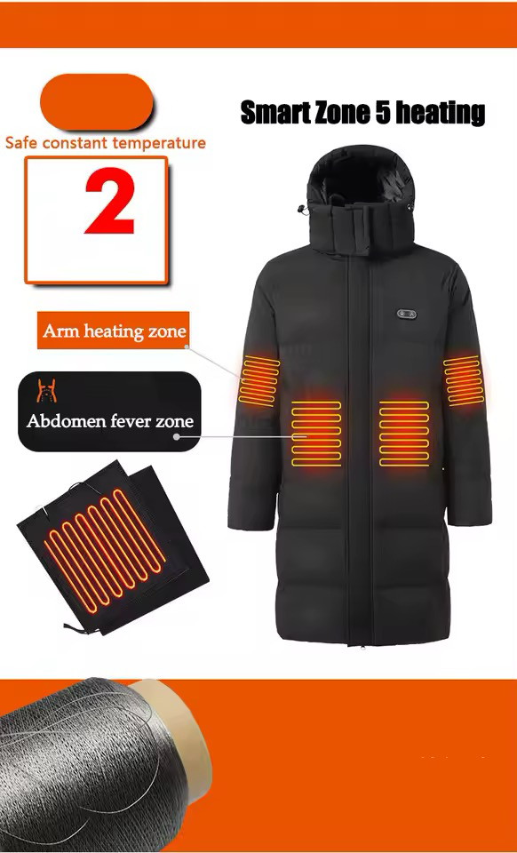 ❄️ UNISEX Winter Dominion™ Smart Heated Jacket