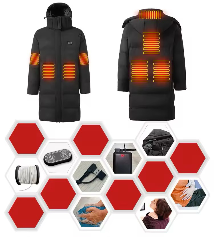 ❄️ UNISEX Winter Dominion™ Smart Heated Jacket