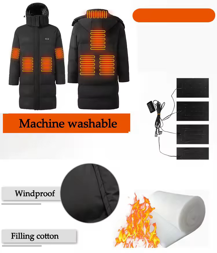 ❄️ UNISEX Winter Dominion™ Smart Heated Jacket